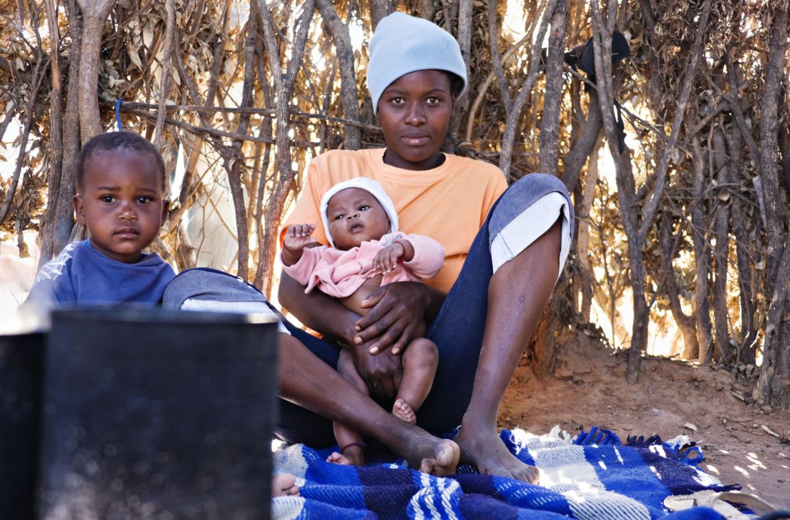 Altos índices de pobreza en África