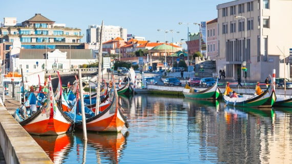 Aveiro, la ciudad conocida como La Venecia de Portugal