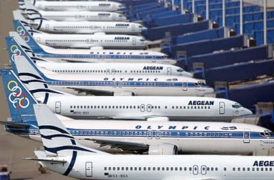 Aviones de Aegean Airlines