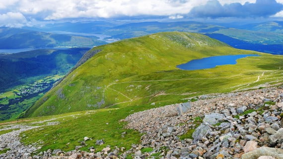 Ben Nevis, punto más alto de las Islas Británicas