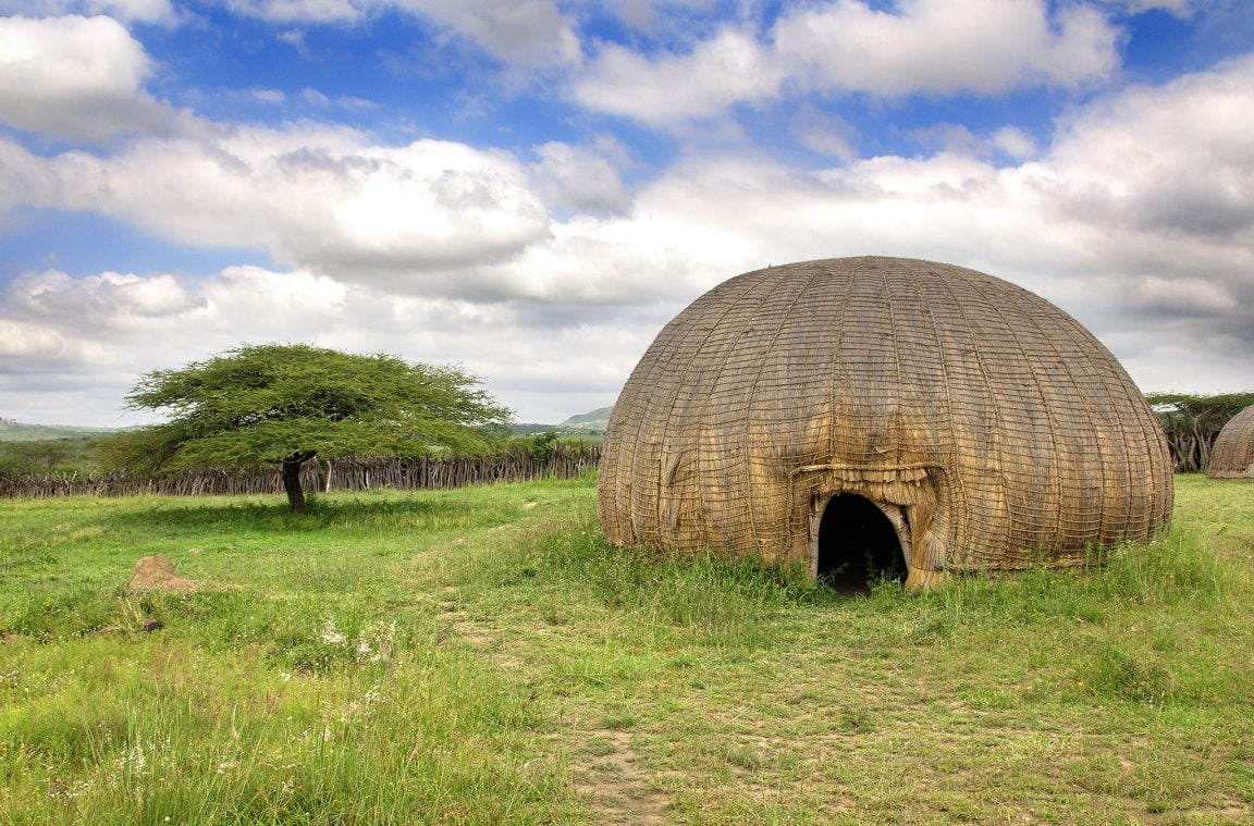 Cabaña africana