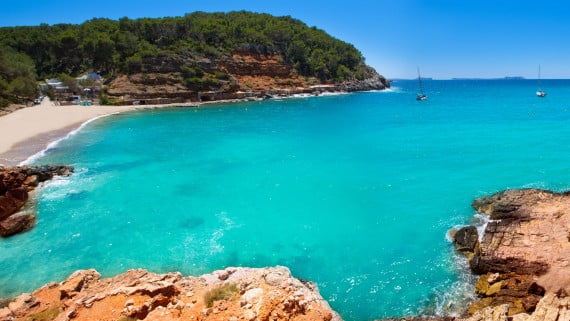 Cala Salada, Ibiza, España