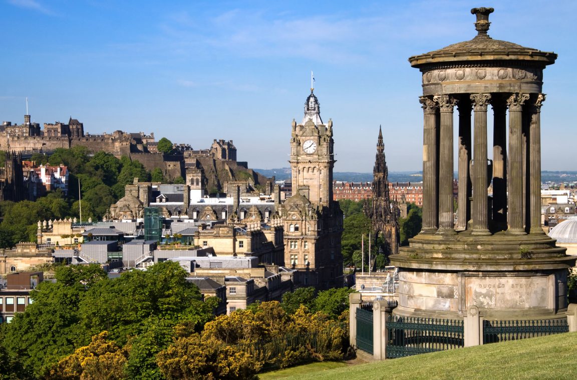 Calton Hill, Edimburgo, Escocia