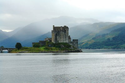 Castillo en Lago Ness