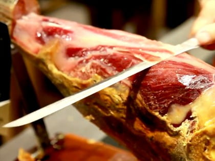 Cata de jamón ibérico en Barcelona