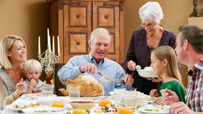 Cena de Acción de Gracias en Estados Unidos