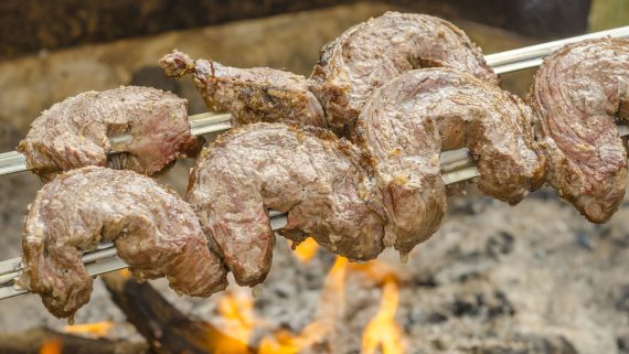 "Picanha" al fuego