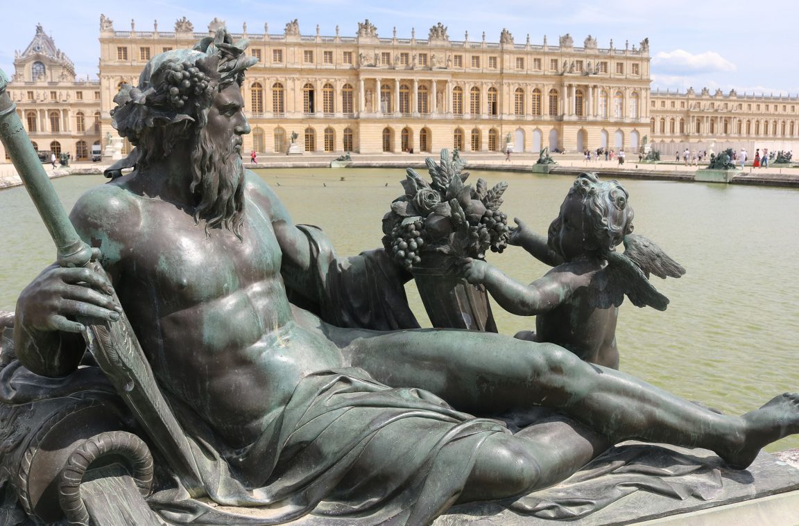 Estatua del Palacio de Versalles