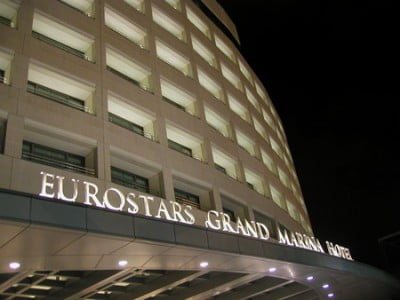 Fachada de Eurostars Grand Marina