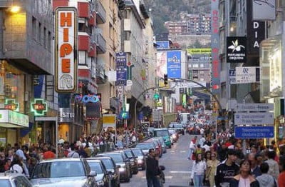 Gran movimiento en la ciudad