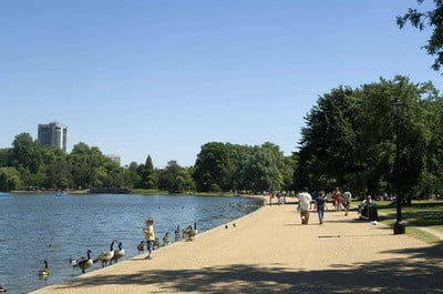 Hyde Park, Londres laguna