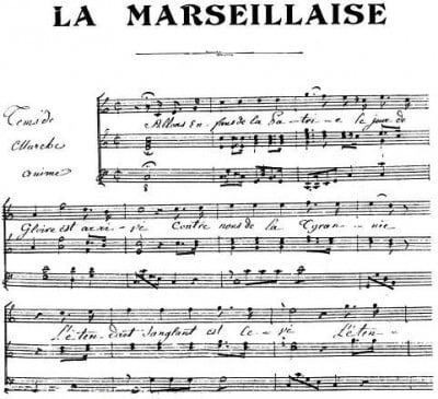 Letra La Marsellesa