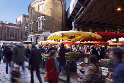 Mercadillo en Londres