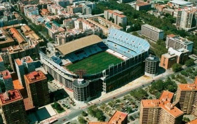 Estadio de fútbol del Valencia CF