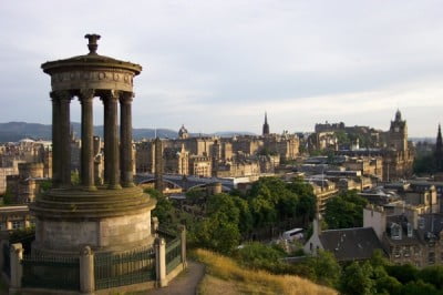 Monumentos de Calton Hill Edimburgo