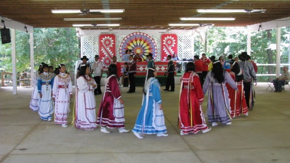 Nativos choctaw, en el condado de Neshoba (Mississipi)