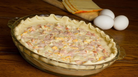 Pasos a seguir para preparar quiche lorraine