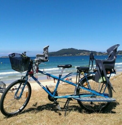 Playa América en Galicia