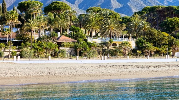 Playa de Marbella, Málaga, España