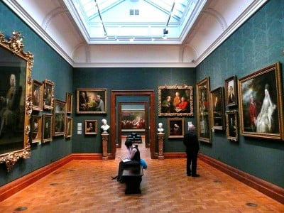 Interior de la National Portarit Gallery