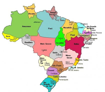 Sedes del mundial ciudades brasil 2014