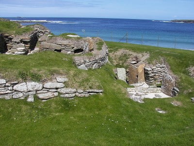 Skara Brae en Islas Orcadas