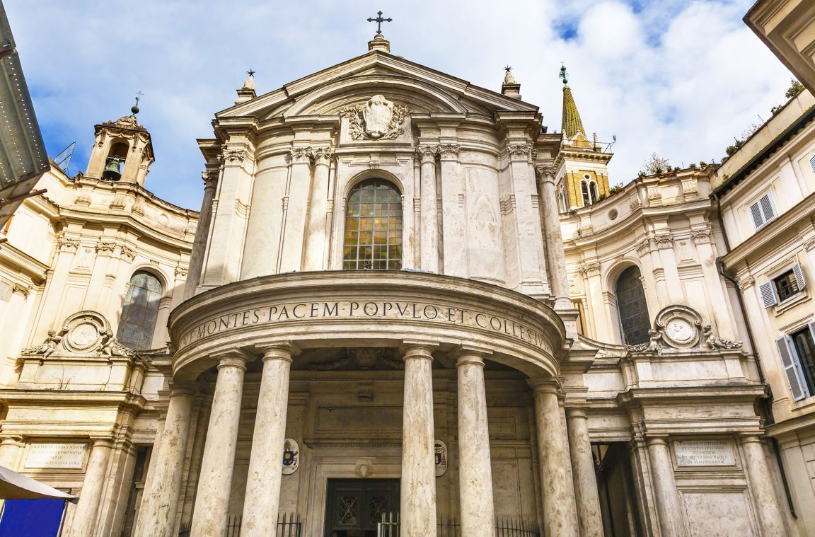 Iglesia Santa María della Pace, Roma