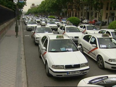 Taxis madrileños