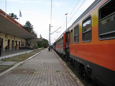 Tren Balkan Grecia