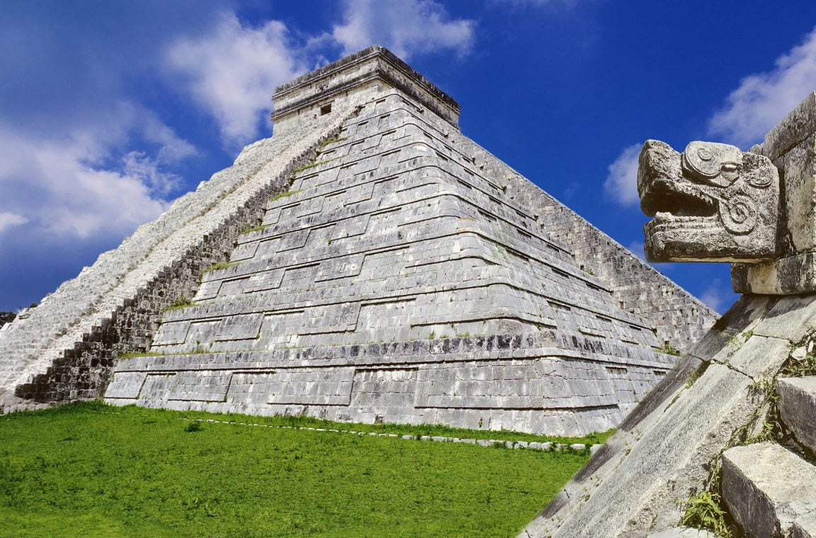 Turismo en Chichen Itza, México