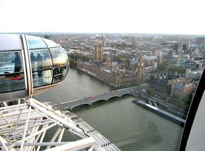 Vista desde el Ojo de Londres