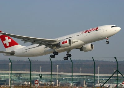 Aerolínea de Suiza