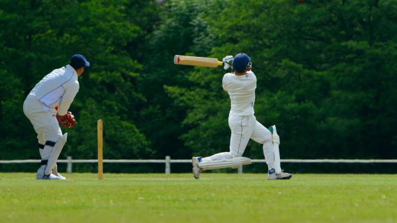 Afición al críquet en Inglaterra