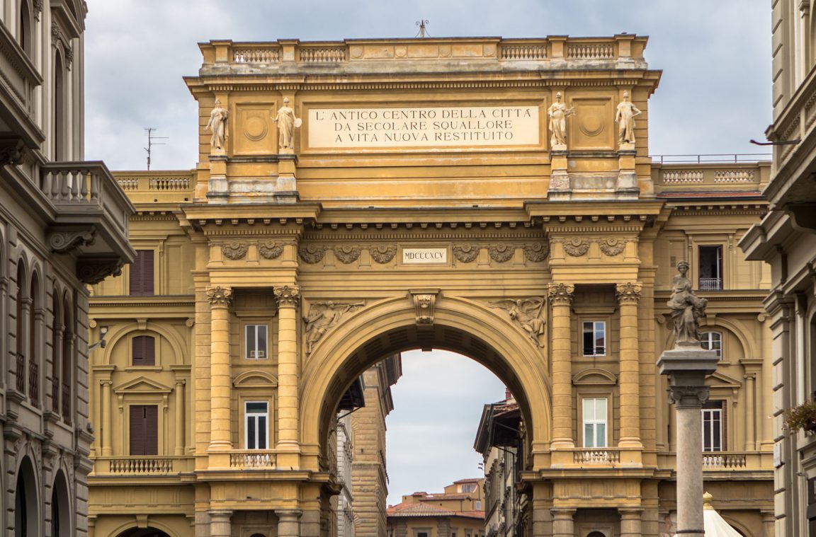 Arco triunfal en Florencia