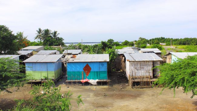 Área subdesarrollada de Santa Marta, Colombia