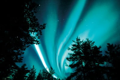 Aurora boreal de Finlandia