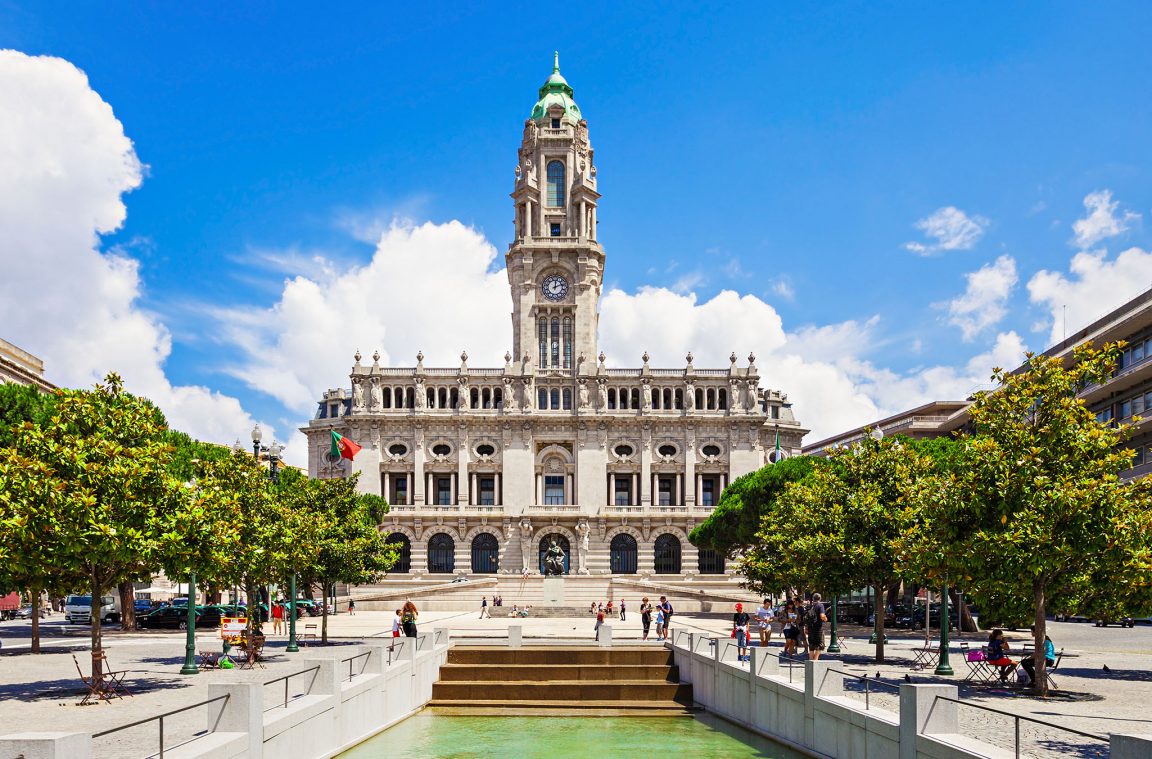 Ayuntamiento de Oporto, Portugal