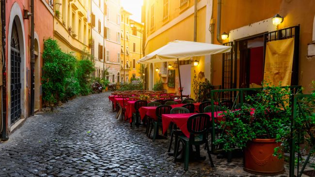 Barrio del Trastevere, Roma