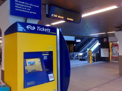 Billetes de tren en Ámsterdam