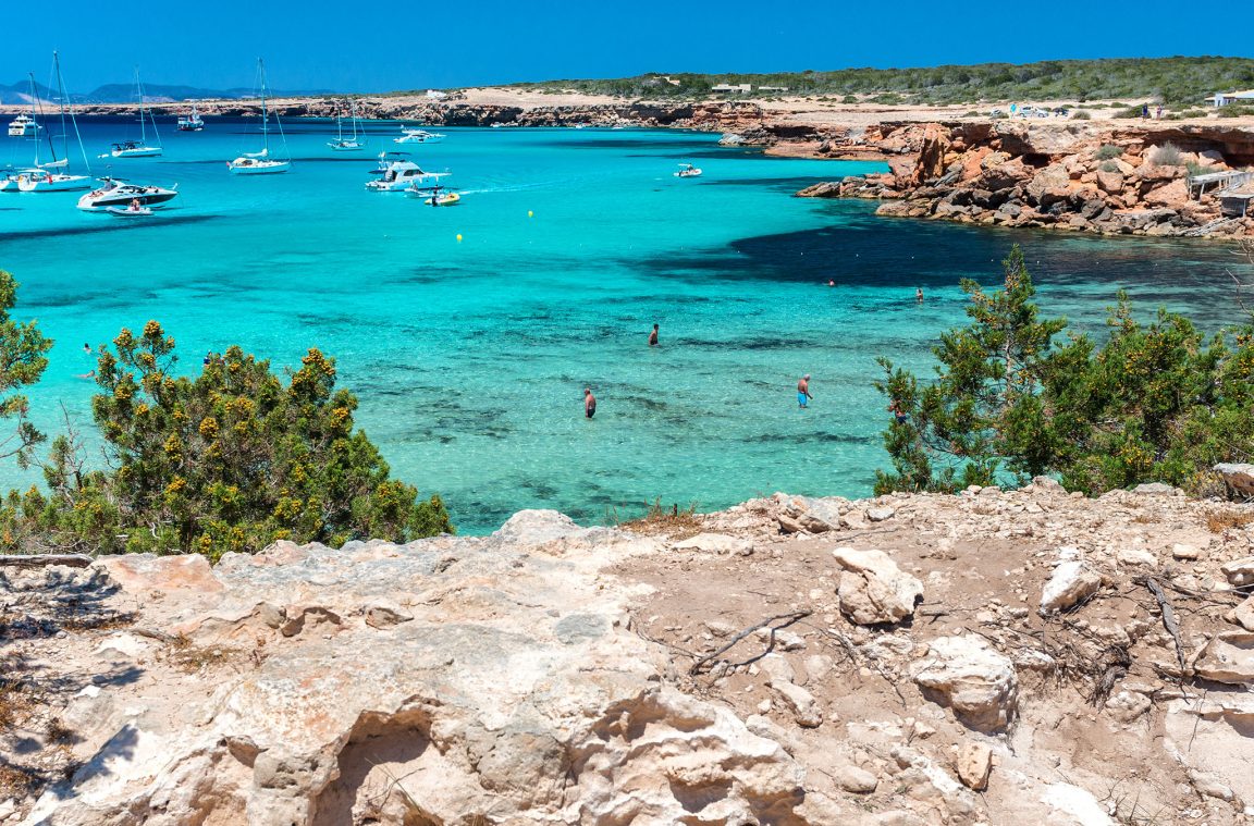 Cala Saona, Formentera, España