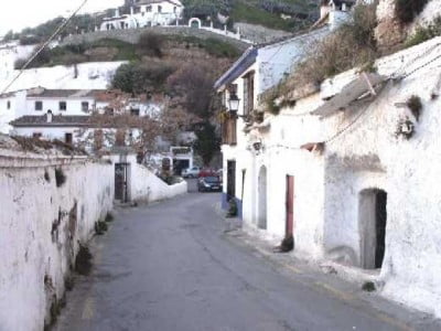 Calle del Sacromonte de Granada