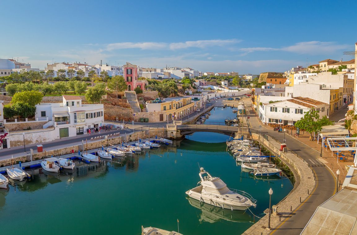 Canal dels Horts, Ciutadella de Menorca, España