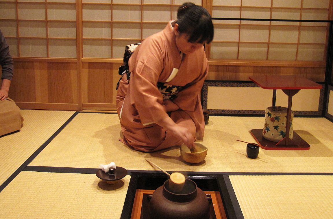 Ceremonia del té en Japón