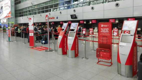 Check-in de Air Berlin