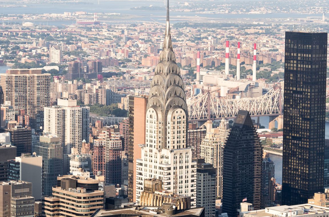 Chrysler en Building de Nueva York