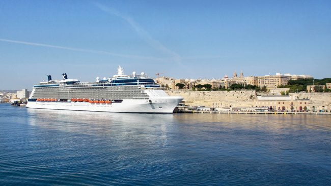 Crucero en el puerto de La Valeta, Malta