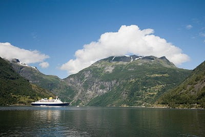 cruceros por los fiordos noruegos