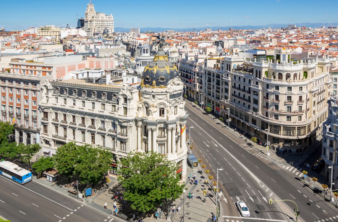 Dónde hospedarse en la Gran Vía, Madrid