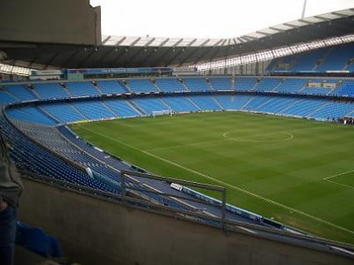 el Estadio ciudad de Manchester