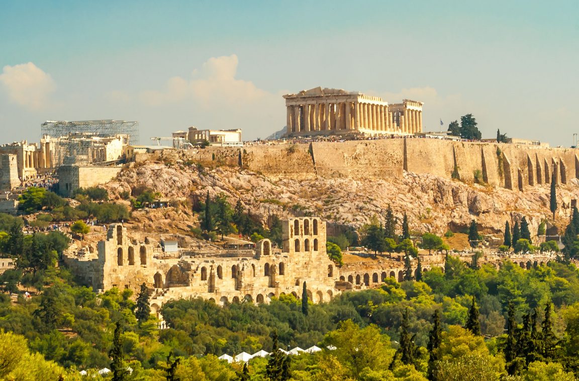 El importante patrimonio de Atenas, en Grecia